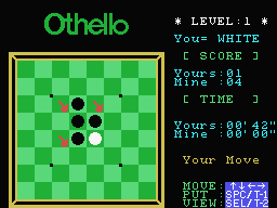 Computer Othello screenshot 7 for MSX
